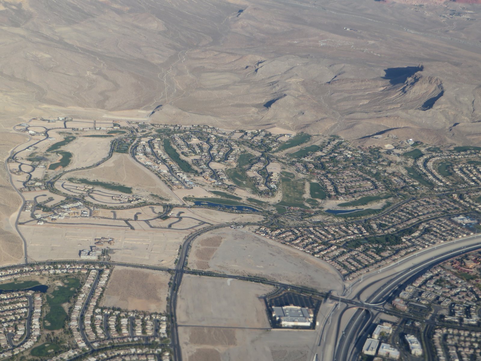 Summerlin · west-valley aerial perspective