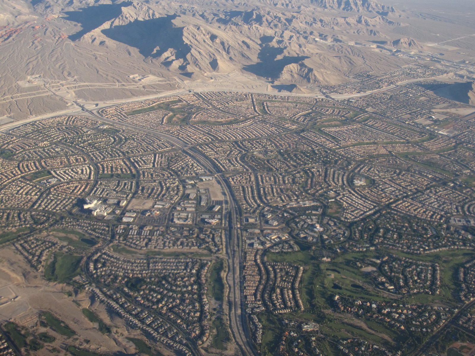 Summerlin · aerial perspective